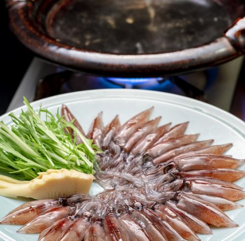 ◆April only! This month's seafood shabu-shabu [Sakura sea bream shabu-shabu] (reservation required)