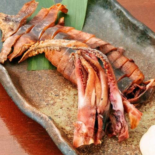 ◆ Whole dried squid with liver from Niigata