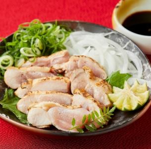 Black satsuma chicken tataki