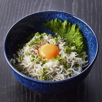 淡路産釜揚げしらす丼(並)