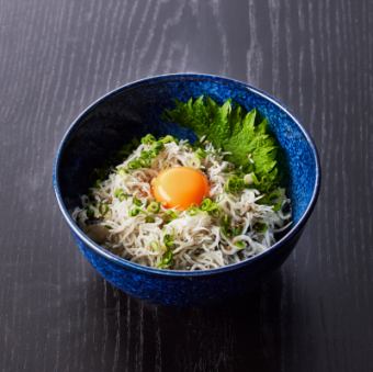 淡路産釜揚げしらす丼