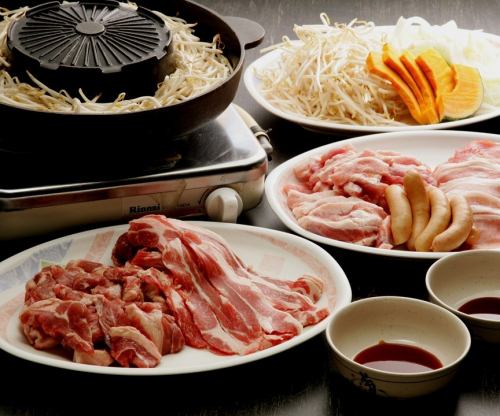 ◆ <Genghis Khan & Motsunabe> 120 minutes all-you-can-eat 2,800 yen!!