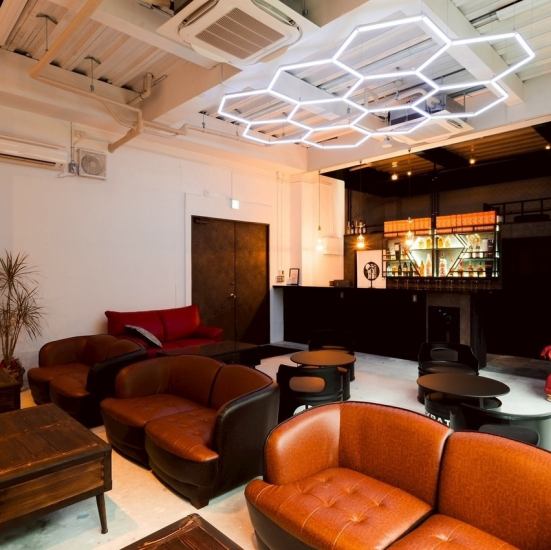 濃厚なシーシャをご用意したチル空間◎デートにもおすすめ！