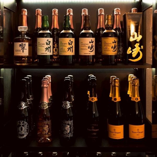 ＊10種類以上のシャンパン<Champagne>をご用意＊