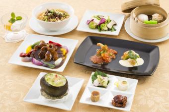 香港菜 新香港料理のコース【全7品4320円デザート付】