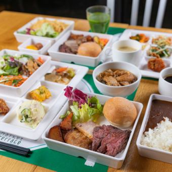 休日ディナービュッフェ＆BBQ