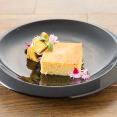 川越産サツマイモのチーズケーキ