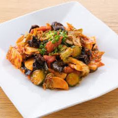 川越産白菜&かぶの自家製キムチ和え