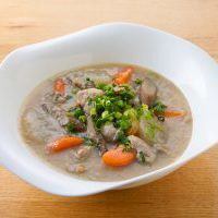 川越産ダイコン＆人参の参鶏湯