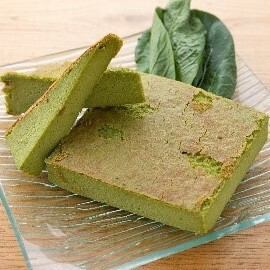 川越産ホウレン草のベイクドチーズケーキ