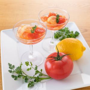 川越産トマトとレモンのクラッシュゼリー