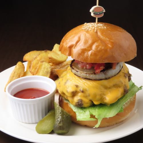 Style recommended cheeseburger♪]