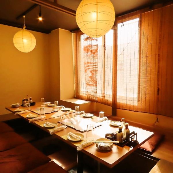 【シーンに合わせて】少人数でのお食事会から、会社宴会など大人数でのご宴会まで幅広いシーンでご利用頂けます◎