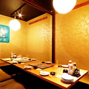 Perfect for drinking parties ★ Enjoy banquets and year-end parties in a spacious space! Private rooms for 6-8 people.