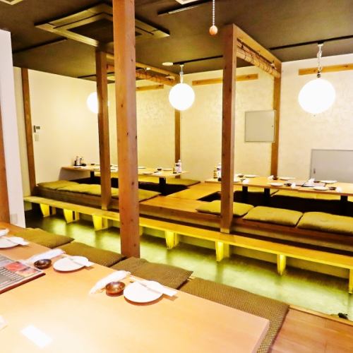 Limited to one group per day, you can hold your banquet in a private room. Coupons available for guaranteed use of the room.