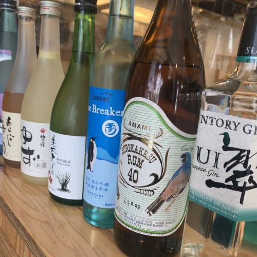 You can only drink at our shop !! [Various types of sake carefully selected by sake masters]