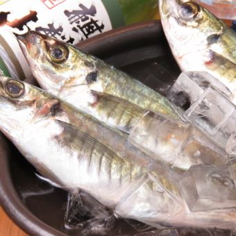 Specialty fried horse mackerel