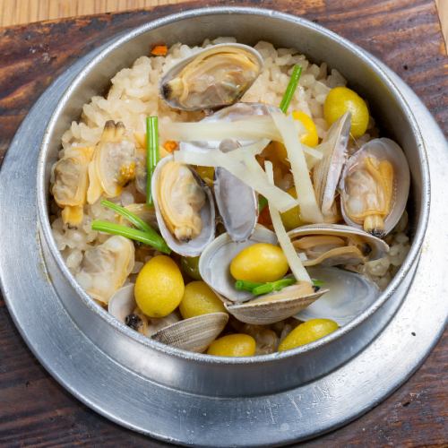 Clams and ginger