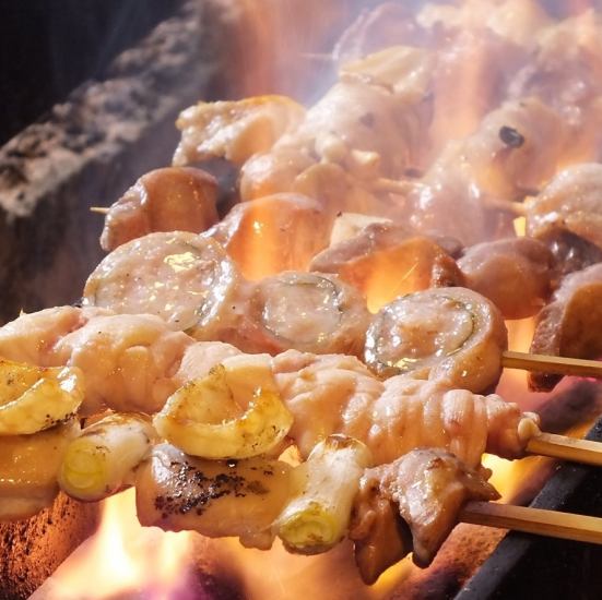 I want you to taste the skewers that have been carefully selected from purchase to baking!