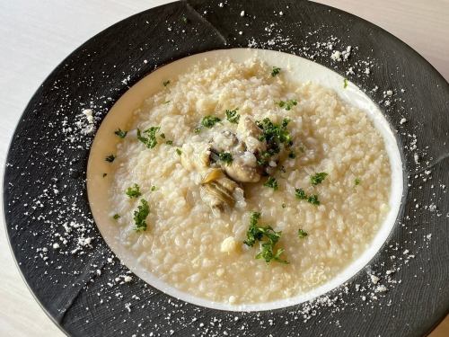 Oyster risotto ~ lemon flavor