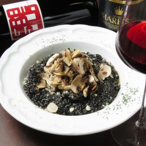 Lemon-flavored oyster risotto