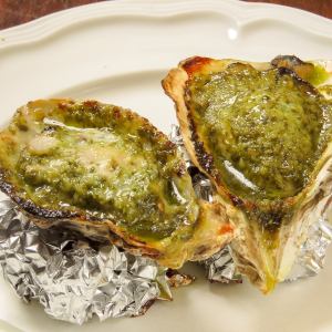 牡蠣の香草バター焼き~2ピース