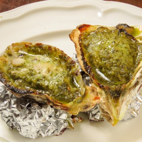 牡蠣の香草バター焼き~2ピース