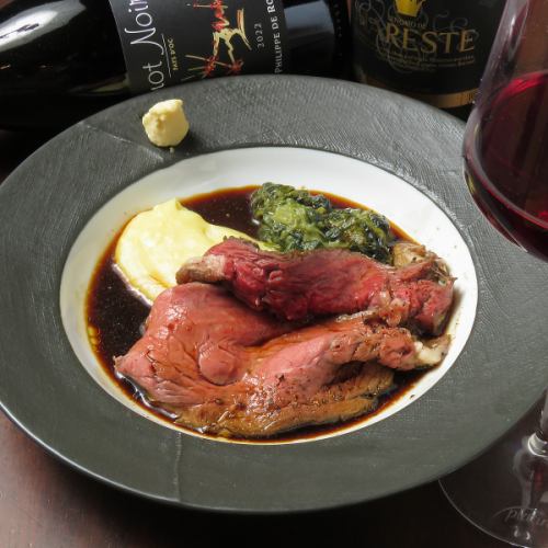 木曜日は 【YUMMYの大判ローストビーフ200gが 4000円→3500円】