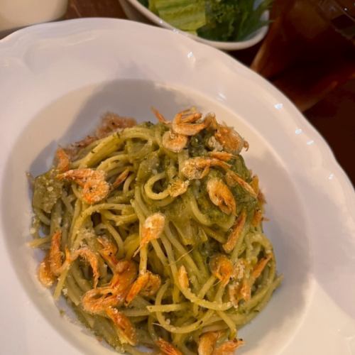 今月の月替わりパスタランチセット~ブロッコリーソースのパスタ