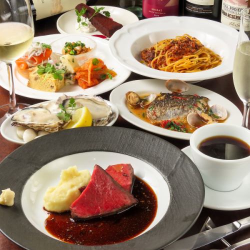 ●予約限定！YUMMYのお得なランチコース　3500円