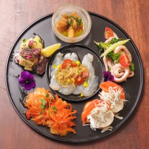 魚介のアンティパストミスト
