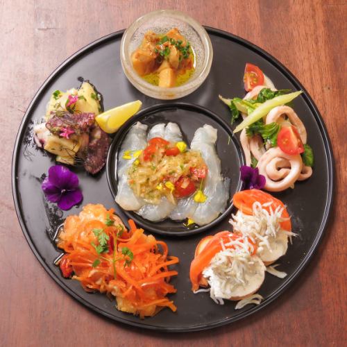 魚介のアンティパストミスト