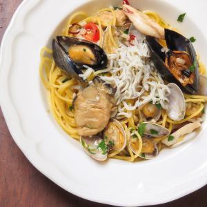 海の幸ペペロンチーノ