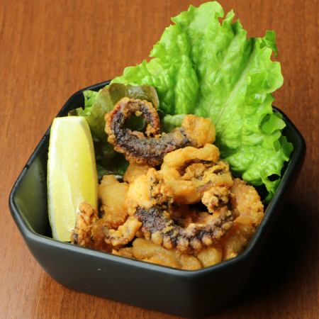 Deep-fried octopus