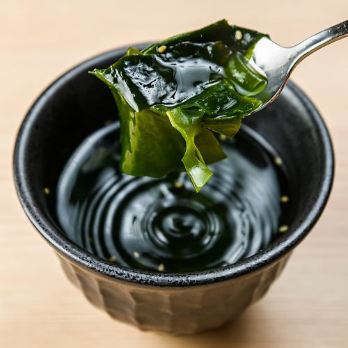 Seaweed soup