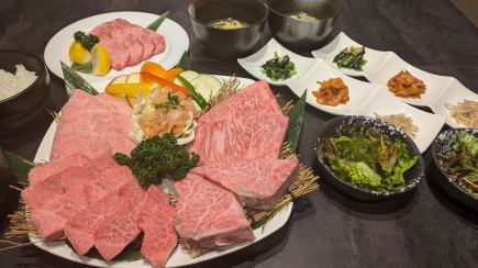 【天狗烧肉套餐】共12道菜品《极火》也适合迎送会♪