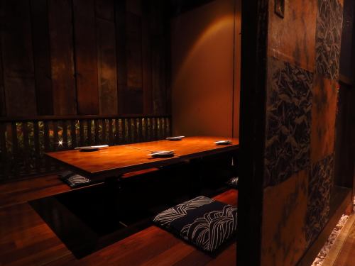 A completely private room with all seats digging on the 2nd floor away! It is recommended for important scenes such as entertainment and hospitality from outside the prefecture.