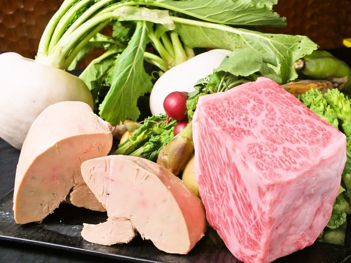 10-item course with Kumamoto Aso King Akagyu lava-grilled beef + all-you-can-drink for just 5,000 yen!