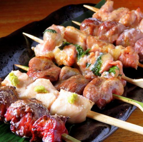 一口で感じる多彩な串焼きの魅力