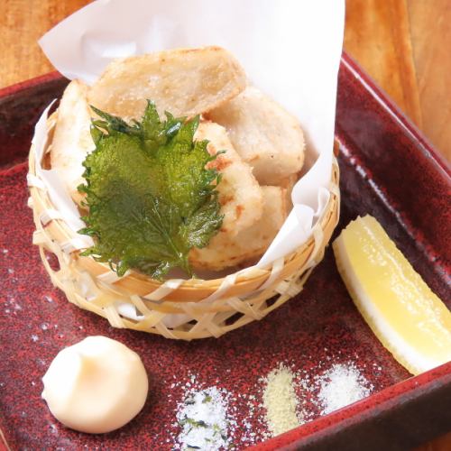 里芋の唐揚げ