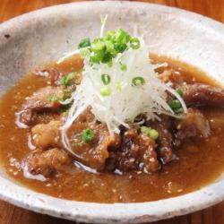 牛筋味噌煮込み