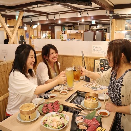 女子会も◎無煙ロースター
