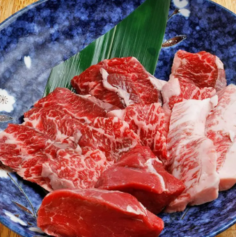 赤身肉オールスター盛り