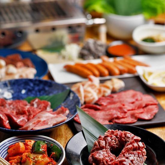 2H飲み放題付！肉寿司好きが大満足！飲み放題付コースも