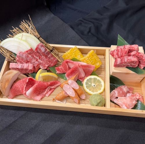 붉은 고기 올스타 모듬