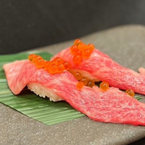 갈비 스시 (2 칸) / 하라미 스시 (2 칸) 각