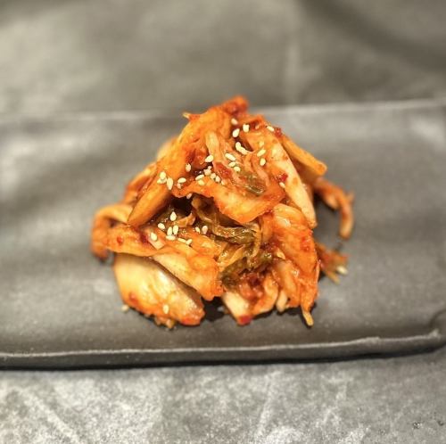 배추) / 무 / 오이 / 참깨 잎 김치 각