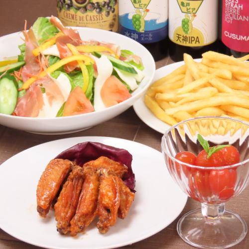 ハンバーガーだけでなく豊富なサイドメニューも!