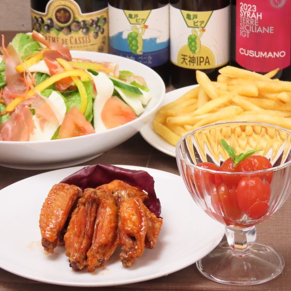 ハンバーガーだけでなく豊富なサイドメニューも！