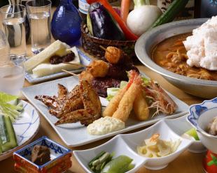 【나고야 명물 만들기】 닭 날개와 된장 삶은 우동 ☆ 전 9 품! 120 분 무제한 6000 엔